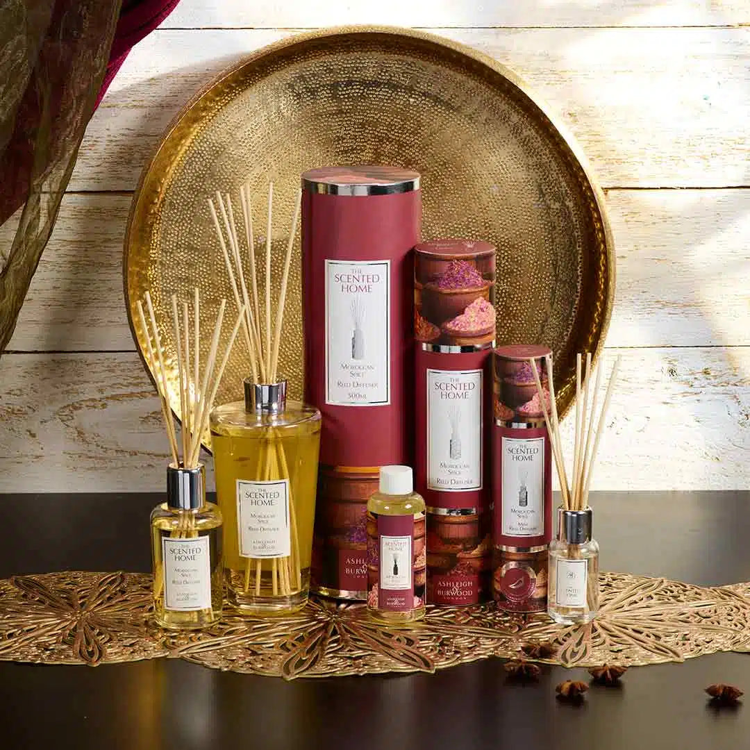 Difusor Moroccan Spice 150ml. Asleigh & Burwood London.