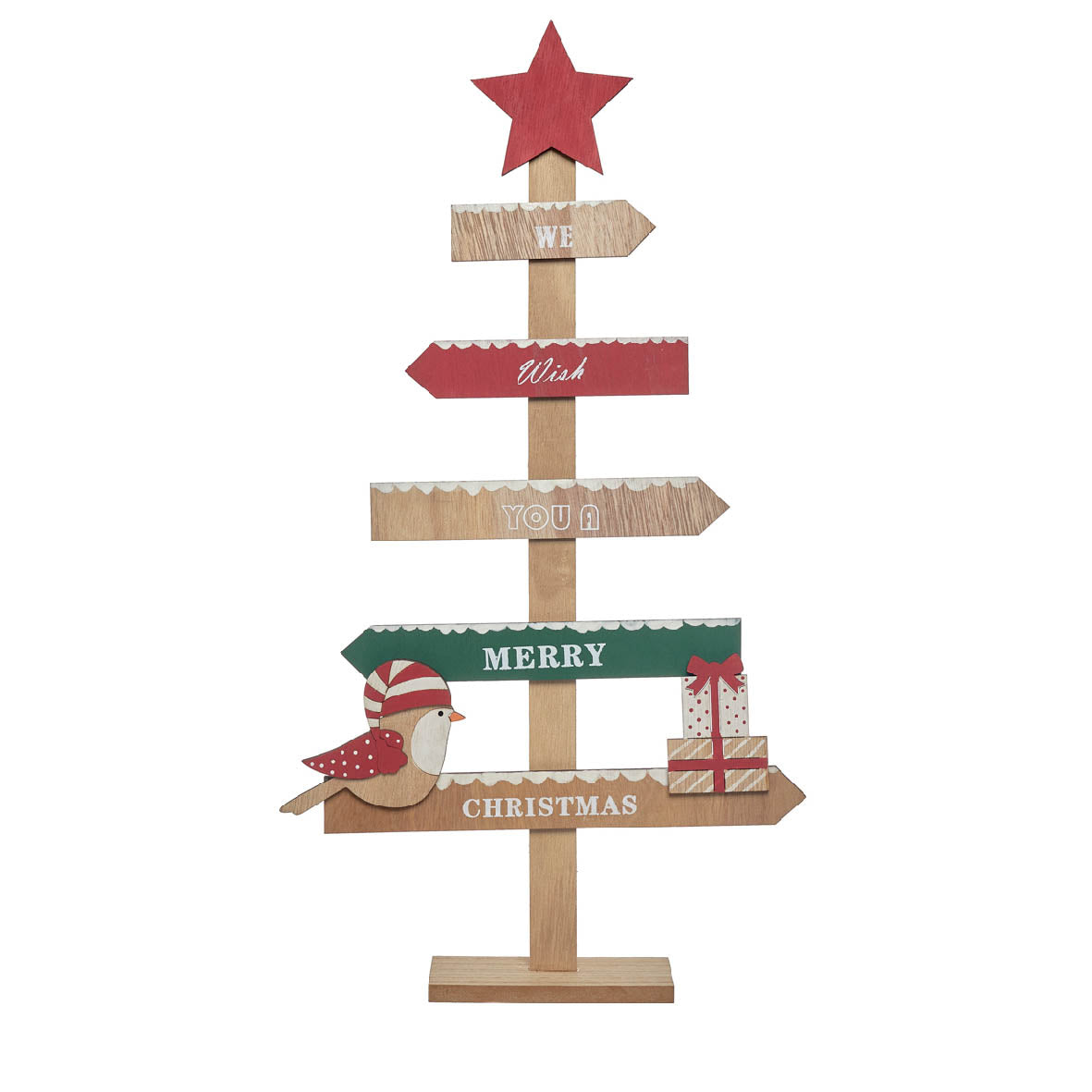 Árbol Navideño madera 52cm