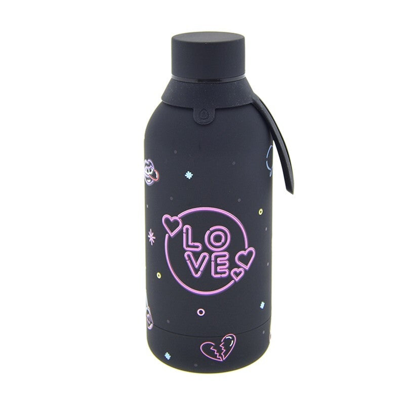 Botella térmica Black Neon Girl Power 500ml
