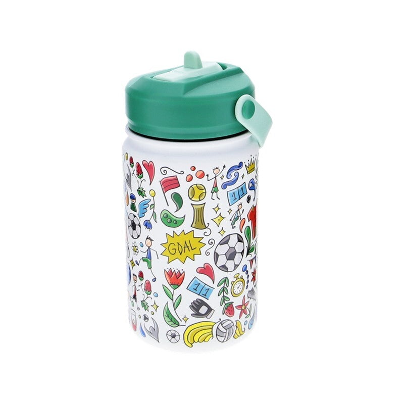 Botella térmica infantil con Adaptador Ice Green Soccer 330ml
