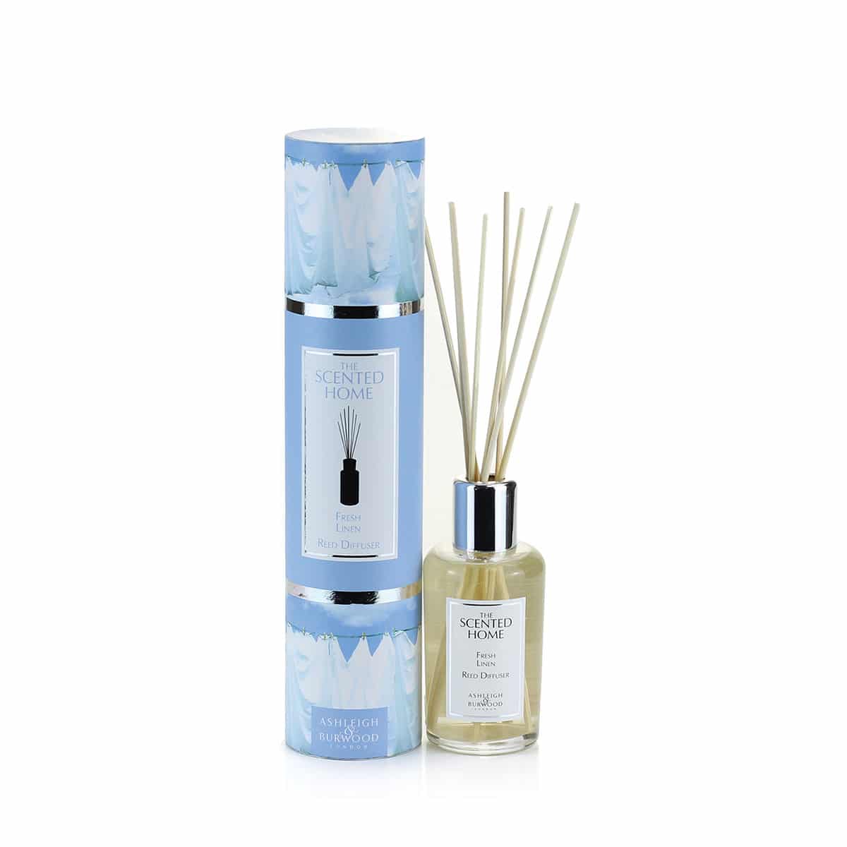Difusor Fresh Linen 150ml. Asleigh & Burwood London.