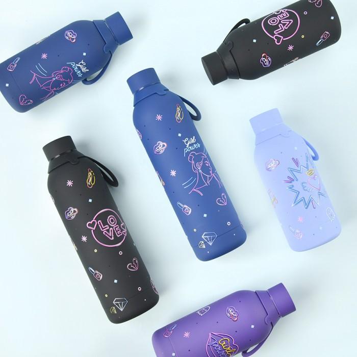 Botella térmica Nazarene Neon Girl Power 500ml