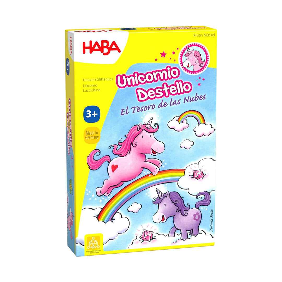 Unicornio Destello. El Tesoro de las Nubes. Haba.